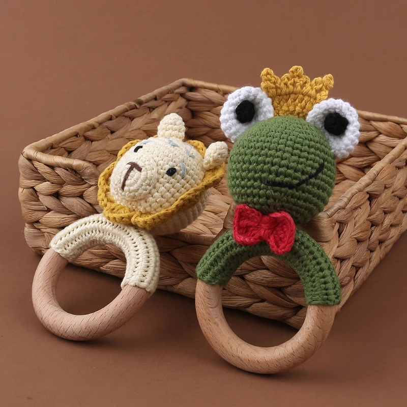Baby Beech Wooden Teether Mobile Pram Crib Ring DIY Crochet Rattle Bracelet Soother Infants Teething Chewing Molar Toy
Baby Beech Wooden Teether Mobile Pram Crib Ring DIY Crochet Rattle Bracelet Soother Infants Teething Chewing Molar Toy