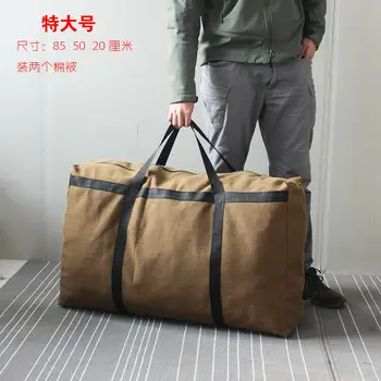 Canvas Luggage Bag Carry On Travel Storage Large Capacity Bag Pack Duffle Pouch Thickening, Super Capacity And Wear Resistance
Canvas Luggage Bag Carry On Travel Storage Large Capacity Bag Pack Duffle Pouch Thickening, Super Capacity And Wear Resistance
