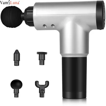 Massage Gun, Cordless Rechargeable Deep Tissue Massager Portable Massage Device Massage Body with 4 Massage Head
Massage Gun, Cordless Rechargeable Deep Tissue Massager Portable Massage Device Massage Body with 4 Massage Head