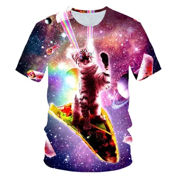 The latest 3D animal t-shirts for boys and girls fun magic super cat cute animal print children's t-shirts short sleeves kids
The latest 3D animal t-shirts for boys and girls fun magic super cat cute animal print children's t-shirts short sleeves kids