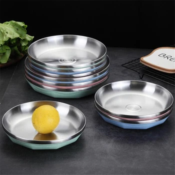 Dinner Plates Western multi-purpose Steak Round Tray Nordic Tableware Plate Dessert Salad Snack Dinnerware Cake Plate Tools
Dinner Plates Western multi-purpose Steak Round Tray Nordic Tableware Plate Dessert Salad Snack Dinnerware Cake Plate Tools