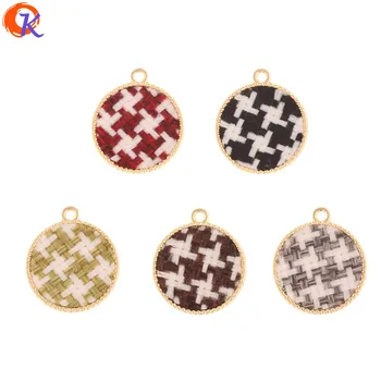 Cordial Design 50Pcs 21*24MM Jewelry Accessories/Charms/Round Shape/Hand Made/Fabric Effect/Earring Findings/DIY Making/Pendant
Cordial Design 50Pcs 21*24MM Jewelry Accessories/Charms/Round Shape/Hand Made/Fabric Effect/Earring Findings/DIY Making/Pendant