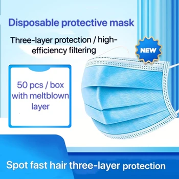 Anti-pollution 3 Laye Mask Dust Protection Masks Disposable Face Masks Elastic Ear Loop Stay Healthy Dust Filter Safety Mask CE
Anti-pollution 3 Laye Mask Dust Protection Masks Disposable Face Masks Elastic Ear Loop Stay Healthy Dust Filter Safety Mask CE