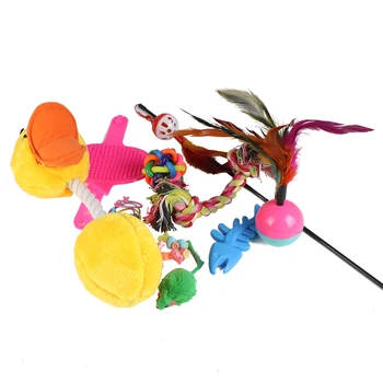 Hot 18pcs Pet Supplies Toy Set Cat Kitten Toys Feather Sound Interactive Teaser Balls Mint Fish Catnip For Small Cat Pet Accesso
Hot 18pcs Pet Supplies Toy Set Cat Kitten Toys Feather Sound Interactive Teaser Balls Mint Fish Catnip For Small Cat Pet Accesso