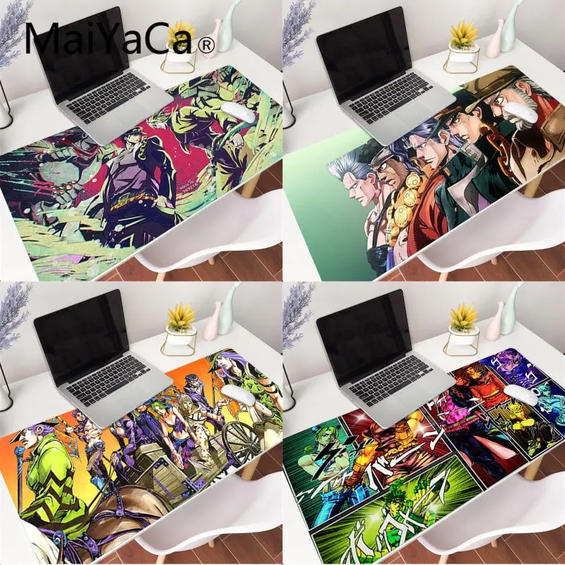 MaiYaCa Jojo Bizarre Adventure Keyboard Gamer Mouse pads Gaming Accessories Mousepad Mouse Mat Desk Keyboard xxl Mouse Pad Game
MaiYaCa Jojo Bizarre Adventure Keyboard Gamer Mouse pads Gaming Accessories Mousepad Mouse Mat Desk Keyboard xxl Mouse Pad Game