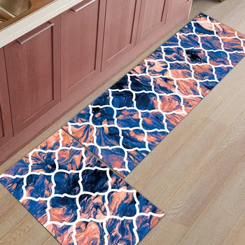 Kitchen Mat Anti-slip Mixed Fluid Moroccan Pattern Printed Carpet Doormat Hallway Bath Mat Living Room
Kitchen Mat Anti-slip Mixed Fluid Moroccan Pattern Printed Carpet Doormat Hallway Bath Mat Living Room