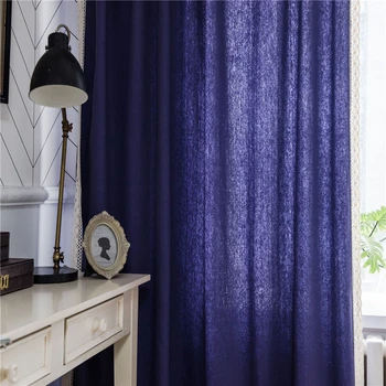 Luxurious Curtains Window Treatment Purple Lace Side Cotton Linen Semi-shading Pure Jacquard Cortina Bay-screen Decoration
Luxurious Curtains Window Treatment Purple Lace Side Cotton Linen Semi-shading Pure Jacquard Cortina Bay-screen Decoration
