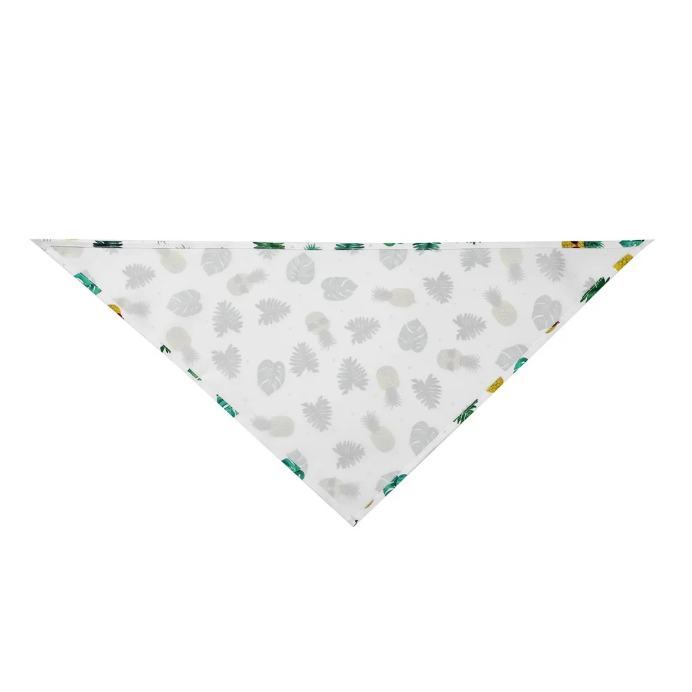 Fruit Print Pet Bandana – Adjustable Cotton Dog & Cat Summer Scarf