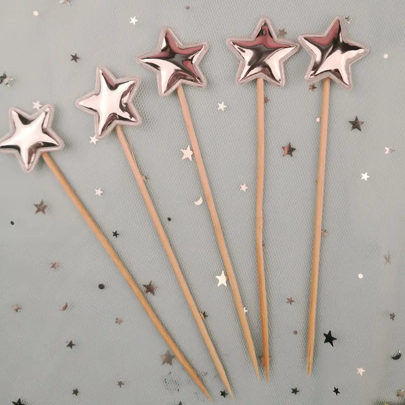 Handmade PU Five-pointed Star Baking Cake Decoration Inserts Brand Cake Tools Dessert Table Decoration High Quality Crafts
Handmade PU Five-pointed Star Baking Cake Decoration Inserts Brand Cake Tools Dessert Table Decoration High Quality Crafts