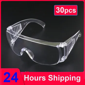 30pcs Safety Goggle Anti-splash Dust-Proof WInd-Proof Work Lab Eyewear Eye Protection Industrial Research Safety Glasses
30pcs Safety Goggle Anti-splash Dust-Proof WInd-Proof Work Lab Eyewear Eye Protection Industrial Research Safety Glasses
