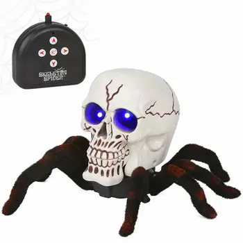 Scary Skull Spider Remote Control Toy Set Shine Eyes Funny Prank Infrared Lighted Terror A Prank Lifelike Gift Halloween
Scary Skull Spider Remote Control Toy Set Shine Eyes Funny Prank Infrared Lighted Terror A Prank Lifelike Gift Halloween