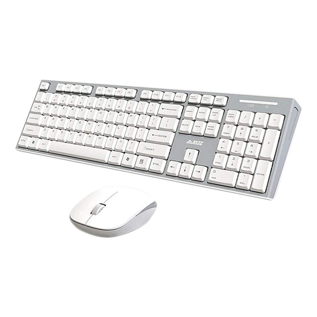 Wireless Keyboard and Mouse Noiseless Keyboard For PC Tablet Phone Wireless Keyboard and Mouse Noiseless Keyboard For PC Tablet Phone