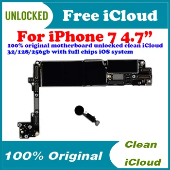 Clean iCloud For iphone 7 4.7inch Motherboard unlocked Mainboard 100% Original for iphone 7 Logic board Good Tested 
Clean iCloud For iphone 7 4.7inch Motherboard unlocked Mainboard 100% Original for iphone 7 Logic board Good Tested