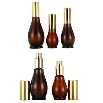 Portable Brown Light-proof Glass Spray Bottle Small Watering Can Portable Makeup Toner Facial Perfume Travel Bottle 100ML
Portable Brown Light-proof Glass Spray Bottle Small Watering Can Portable Makeup Toner Facial Perfume Travel Bottle 100ML