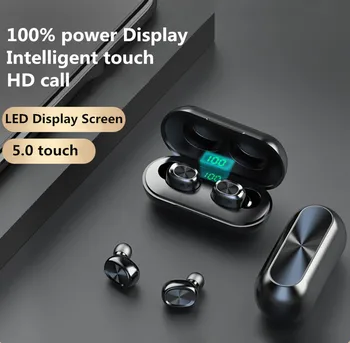 Wireless Earphone Sports Earbuds Bluetooth 5.0 TWS Headsets In-Ear Noise Cancelling Mic For iPhone Huawei Samsung Xiaomi Redmi
Wireless Earphone Sports Earbuds Bluetooth 5.0 TWS Headsets In-Ear Noise Cancelling Mic For iPhone Huawei Samsung Xiaomi Redmi
