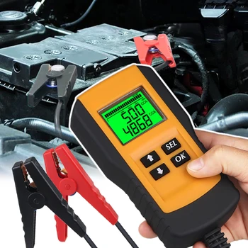12V Car Auto Battery Tester 100-1700CCA Battery Load Tester with CCA Battery Analyzer Life Percentage Universal for Vehicle Boat
12V Car Auto Battery Tester 100-1700CCA Battery Load Tester with CCA Battery Analyzer Life Percentage Universal for Vehicle Boat