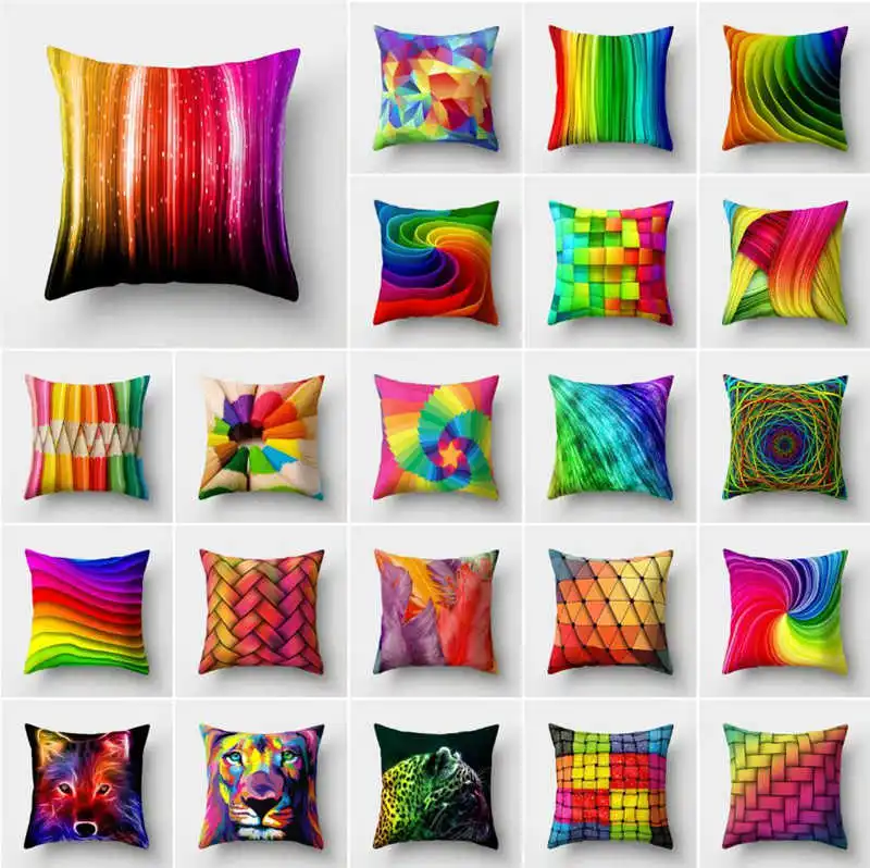 

Creative Ripple Vortex Polyester Throw Pillow Case Cushion Cover Home Sofa Room Decor