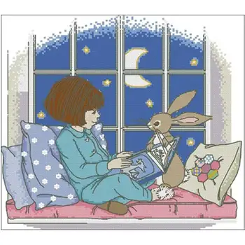 Read together patterns Counted Cross Stitch 11CT 14CT 18CT DIY Chinese Cross Stitch Kit Embroidery Needlework Sets home decor
Read together patterns Counted Cross Stitch 11CT 14CT 18CT DIY Chinese Cross Stitch Kit Embroidery Needlework Sets home decor