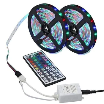 5 meters Color Changing LED Strip Light with 44 Key Remote Controller Indoor Stringlight 12V DC TB Sale
5 meters Color Changing LED Strip Light with 44 Key Remote Controller Indoor Stringlight 12V DC TB Sale