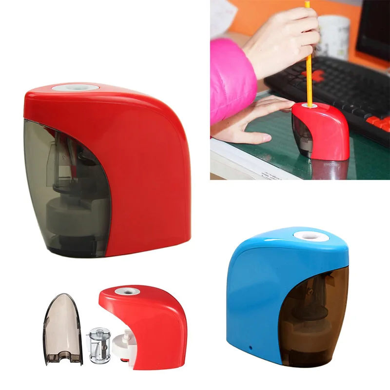 Electric Auto Pencil Sharpener School Sharpener Stationery for NO.2(8mm) Pencils and Colored Pencils Battery/USB Charge Powered
Electric Auto Pencil Sharpener School Sharpener Stationery for NO.2(8mm) Pencils and Colored Pencils Battery/USB Charge Powered