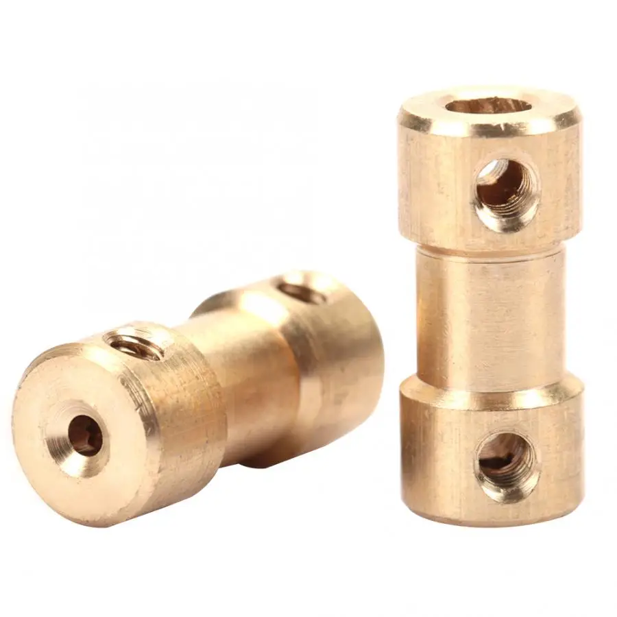 5pcs Motor Gear Coupling Copper Shaft Coupler Coupling Connector Sleeve Transfer Joint Adapter Commonly Used For Shafts
5pcs Motor Gear Coupling Copper Shaft Coupler Coupling Connector Sleeve Transfer Joint Adapter Commonly Used For Shafts