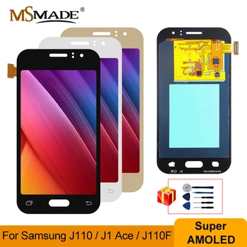 4.3" Super AMOLED For SAMSUNG Galaxy J110 LCD Touch Screen J110H J1 Ace LCD For SAMSUNG J110H J110F Display Screen Replacement
4.3" Super AMOLED For SAMSUNG Galaxy J110 LCD Touch Screen J110H J1 Ace LCD For SAMSUNG J110H J110F Display Screen Replacement