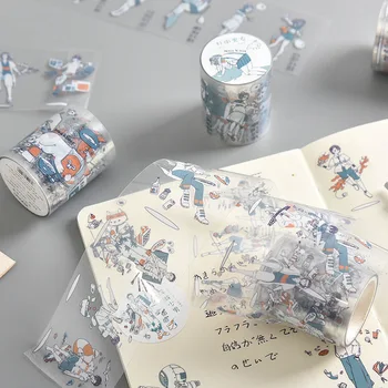 PET Washi Tape Transparent Label Stickers Adhesive Tape Hand DIY Planner Handmade Decorative Material Sticky Paper 50mm X 3m
PET Washi Tape Transparent Label Stickers Adhesive Tape Hand DIY Planner Handmade Decorative Material Sticky Paper 50mm X 3m