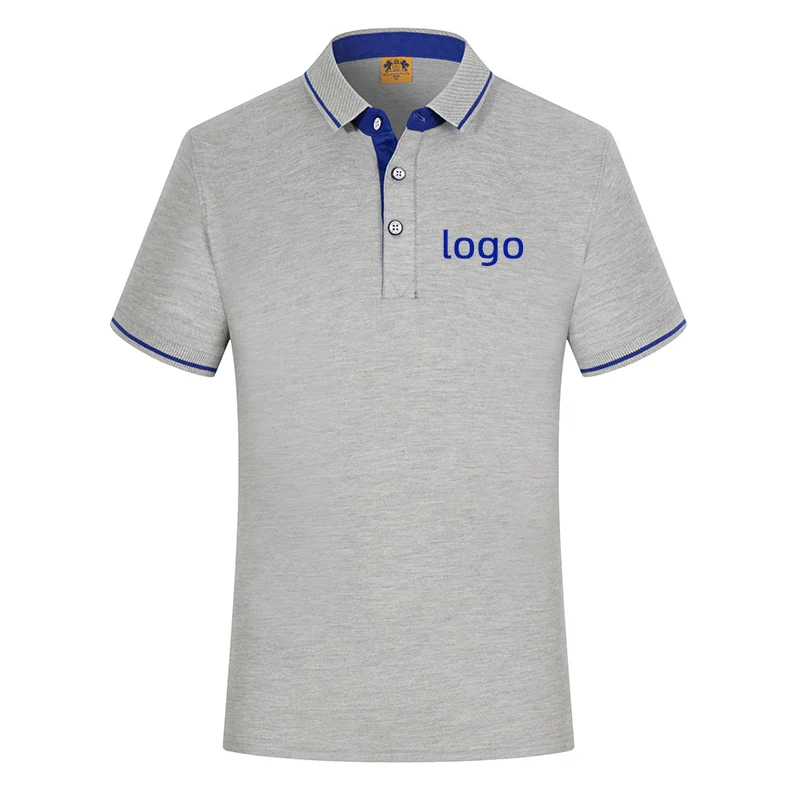Free Shipping 2019 High Quality POLO Shirt Custom Logo Men Short Sleeve Shirt DIY Text
Free Shipping 2019 High Quality POLO Shirt Custom Logo Men Short Sleeve Shirt DIY Text