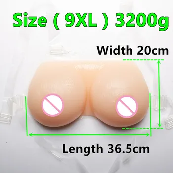 3200g G cup rtificial Breasts False breast New Design Silicone Breast Forms Realistic Skin Touch Feeling False Boobs CD TG
3200g G cup rtificial Breasts False breast New Design Silicone Breast Forms Realistic Skin Touch Feeling False Boobs CD TG