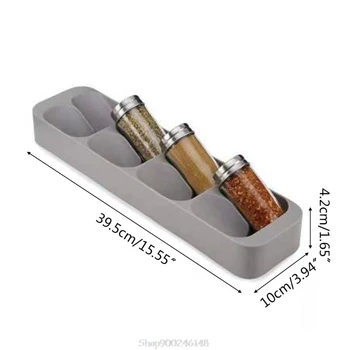 8 Grid Spice Storage Rack Kitchen Sauce Bottle Holder Cabinet Drawer Organizer for Spice O13 20 Dropship 
8 Grid Spice Storage Rack Kitchen Sauce Bottle Holder Cabinet Drawer Organizer for Spice O13 20 Dropship