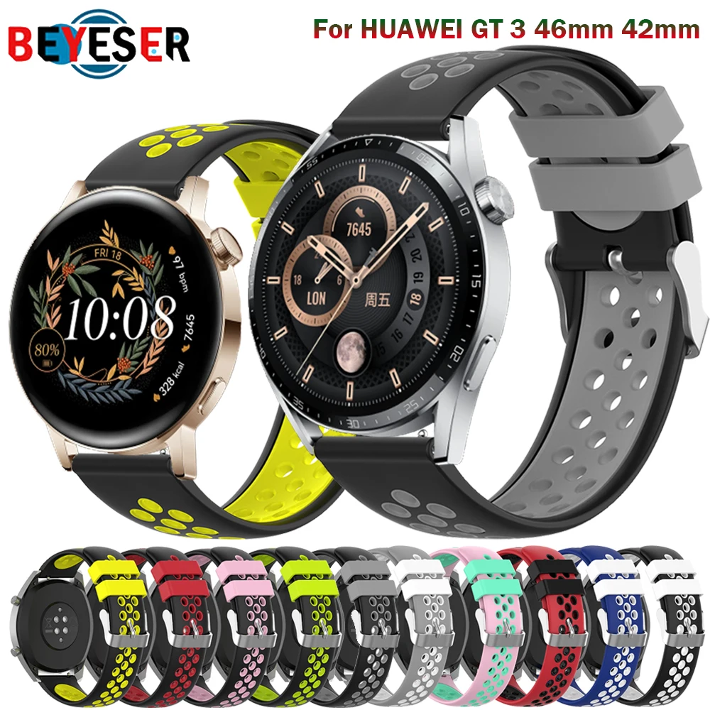 New 20 22mm Wrist Strap For HUAWEI Watch GT 3 GT2 42 46MM Silicone Smart Watch Band For Garmin Vivoactive Forerunner 245 Correa
New 20 22mm Wrist Strap For HUAWEI Watch GT 3 GT2 42 46MM Silicone Smart Watch Band For Garmin Vivoactive Forerunner 245 Correa