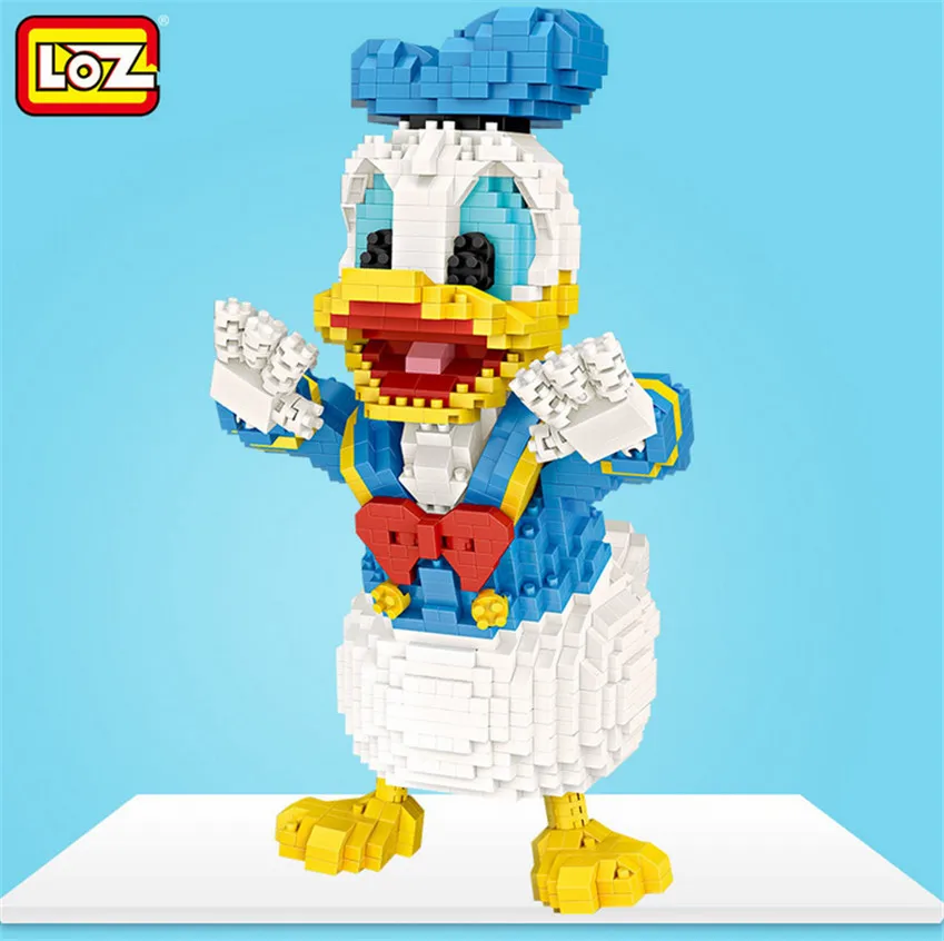 LOZ 9038 Disney Cartoon Donald Duck Micro Blocks Cute Model 1671pcs Building Blocks Educational Mini Bricks For Kids Toys
LOZ 9038 Disney Cartoon Donald Duck Micro Blocks Cute Model 1671pcs Building Blocks Educational Mini Bricks For Kids Toys