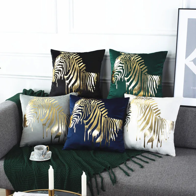 Luxury Velvet Gilding Sofa Cushion Cover Jacquard 45x45cm Home Hotel Decroative Throw Pillow Cover Car Seat Pillow Case
Luxury Velvet Gilding Sofa Cushion Cover Jacquard 45x45cm Home Hotel Decroative Throw Pillow Cover Car Seat Pillow Case