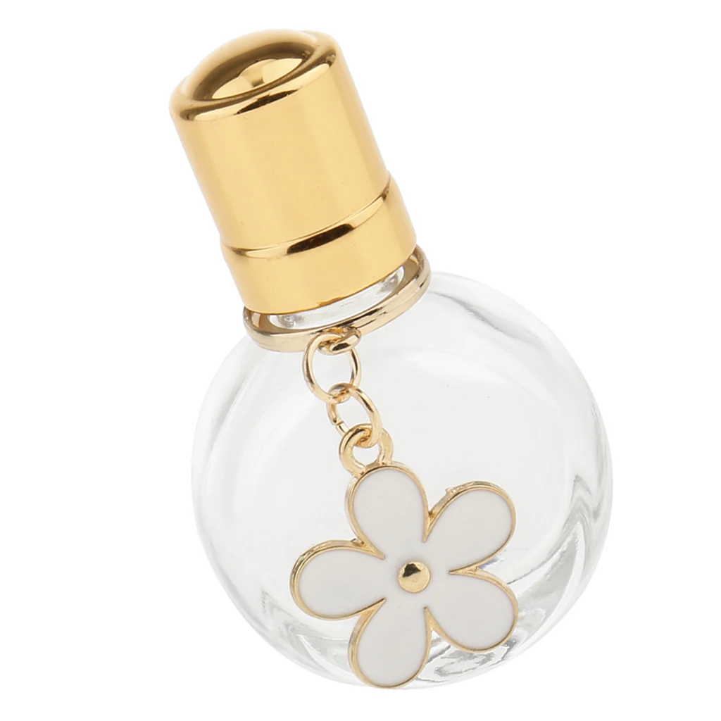 Refillable Glass Perfume Bottle, Empty Roller Bottle Dispenser for Home Decoration, Great Christmas Gifts, 50 ml Refillable Glass Perfume Bottle, Empty Roller Bottle Dispenser for Home Decoration, Great Christmas Gifts, 50 ml
