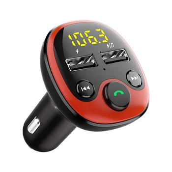 BT21-B Car Bluetooth FM Transmitter Wireless Modulator Handsfree Lossless MP3 Player 3.1A Dual USB Fast Charger
BT21-B Car Bluetooth FM Transmitter Wireless Modulator Handsfree Lossless MP3 Player 3.1A Dual USB Fast Charger