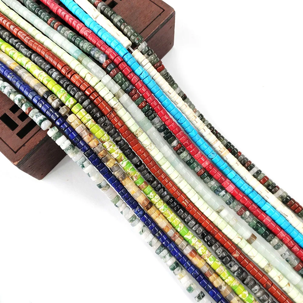 Natural Stone Bead Cylindrical Golden Sand Stone Green Aventurine Crystal Jewelry Making Necklace Jewelry Accessories 15 Inches
Natural Stone Bead Cylindrical Golden Sand Stone Green Aventurine Crystal Jewelry Making Necklace Jewelry Accessories 15 Inches