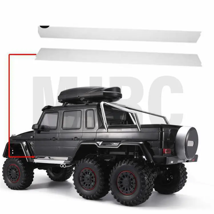 For Trax TRX-4 TRX-6 G63 88096-4 6X6 car shell decoration side skirt skid plate mirror decorative strip
For Trax TRX-4 TRX-6 G63 88096-4 6X6 car shell decoration side skirt skid plate mirror decorative strip