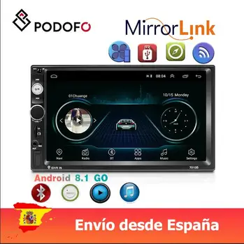 Podofo 2 din Car Radio Android 8.1 with Bluetooth WIFI GPS support IOS/Android mirror link rear view camera input mp5 player
Podofo 2 din Car Radio Android 8.1 with Bluetooth WIFI GPS support IOS/Android mirror link rear view camera input mp5 player