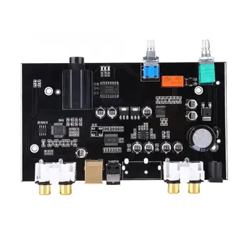 USB Decoder Board DC12V PCM5100 DAC Board Fiber Optic USB Amplifier Audio Volume Control Decoder Board
USB Decoder Board DC12V PCM5100 DAC Board Fiber Optic USB Amplifier Audio Volume Control Decoder Board