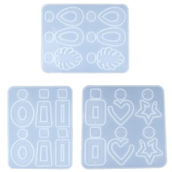 3PCS Earring Silicone Casting Molds Epoxy Molds Eardrop DIY Making Tool for Earring Pendant Jewelry Accessory
3PCS Earring Silicone Casting Molds Epoxy Molds Eardrop DIY Making Tool for Earring Pendant Jewelry Accessory
