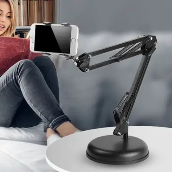 Universal Foldable Mobile Phone Holder Desktop Bracket Lazy Tripod Tablet Stand for Recording Live Video Bloggers
Universal Foldable Mobile Phone Holder Desktop Bracket Lazy Tripod Tablet Stand for Recording Live Video Bloggers
