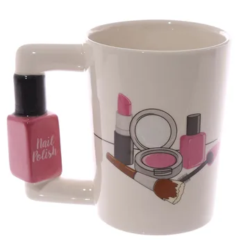 3D Hand Painted Creative Ceramic Mugs Girl Tools Beauty Kit Handle Tea Coffee Mug Hair Dryer Handle Mug Tea Cup for Women Gift
3D Hand Painted Creative Ceramic Mugs Girl Tools Beauty Kit Handle Tea Coffee Mug Hair Dryer Handle Mug Tea Cup for Women Gift