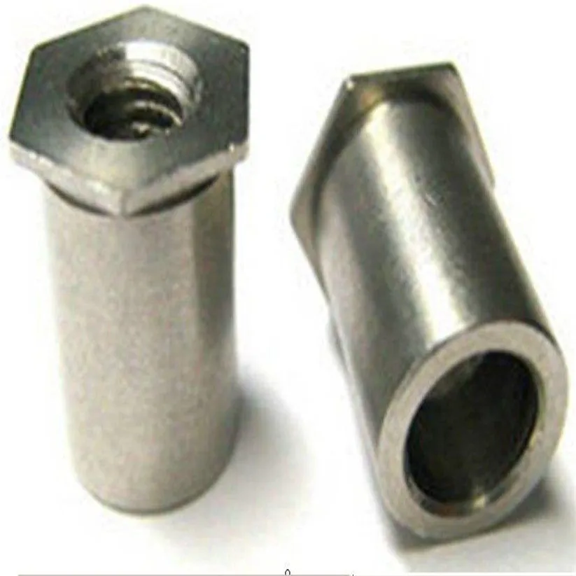 BSOS-832 Self Clinching Standoff Hex Blind Rivet Threaded Standoffs Server Cabinet Sheet Metal Spacer Insert Nut Screw Column PC
BSOS-832 Self Clinching Standoff Hex Blind Rivet Threaded Standoffs Server Cabinet Sheet Metal Spacer Insert Nut Screw Column PC