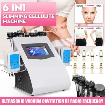 2020 New 6 in 1 Vacuum Laser Radio Frequency RF Cavi Lipo Slimming Ultrasonic Liposuction Cavitation Machine For Spa
2020 New 6 in 1 Vacuum Laser Radio Frequency RF Cavi Lipo Slimming Ultrasonic Liposuction Cavitation Machine For Spa