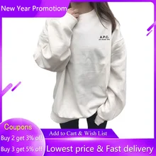 Sweatshirt Women 2021 New Korean Style Round Neck Mid-Length Loose Letter Pullover Autumn Casual Tops Woman Office Lady Clothing
Sweatshirt Women 2021 New Korean Style Round Neck Mid-Length Loose Letter Pullover Autumn Casual Tops Woman Office Lady Clothing