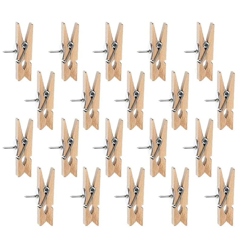 Push Pins with Wooden Clips Pushpins Tacks Thumbtacks, Creative Paper Clips with Pins for Cork Boards Notes Photos Wall and Craf
Push Pins with Wooden Clips Pushpins Tacks Thumbtacks, Creative Paper Clips with Pins for Cork Boards Notes Photos Wall and Craf