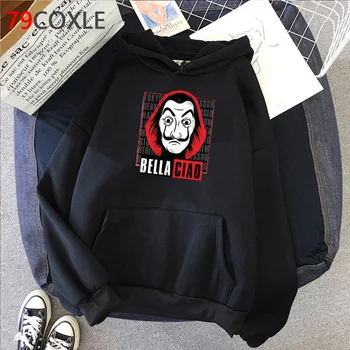 House of Paper Hoodies Men Cartoon La Casa De Papel Hoodie Bella Ciao Funny Anime Money Heist Hip Hop Top Unisex Sweatshirt Male
House of Paper Hoodies Men Cartoon La Casa De Papel Hoodie Bella Ciao Funny Anime Money Heist Hip Hop Top Unisex Sweatshirt Male