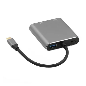 4 In 1 Metal 4K Hub 5Gbps High Speed USB Adapter Type C 3.0 To Dual HDMI Data Transfer Extention Splitter For Mac OS For Windows
4 In 1 Metal 4K Hub 5Gbps High Speed USB Adapter Type C 3.0 To Dual HDMI Data Transfer Extention Splitter For Mac OS For Windows