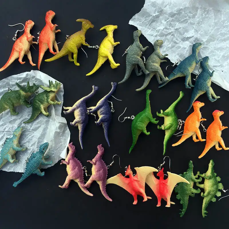 Personalized Cute 3D Dinosaur Earrings for Women Creative Handmade Colors Resin Dangle Earring Girl Funny Jewelry Kids Xmas Gift
Personalized Cute 3D Dinosaur Earrings for Women Creative Handmade Colors Resin Dangle Earring Girl Funny Jewelry Kids Xmas Gift