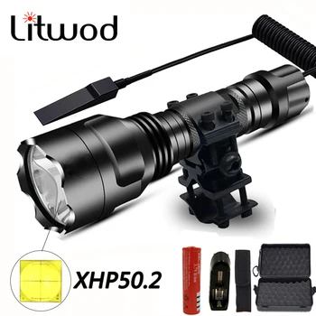 XHP50.2 LED Tactical Flashlight powerful Xlamp Waterproof T6/L2 Torch Scout lanterna Hunting light 5 Modes by 1*18650 battery
XHP50.2 LED Tactical Flashlight powerful Xlamp Waterproof T6/L2 Torch Scout lanterna Hunting light 5 Modes by 1*18650 battery
